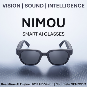 Value Smart AI Glasses Video Eyewear Audio Sunglasses with 8MP Camera Live Translation Call