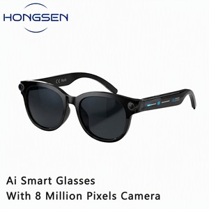 8MP Camera AI Translation Smart Eyewear Shooting Glasses POV Video Recording