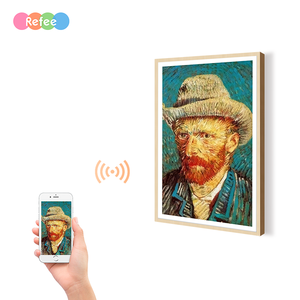 Digital Art Photo Frame WiFi Connection Commercial LCD Screen