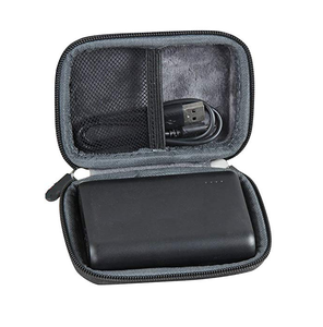 Customized Wholesale Waterproof Shockproof Travel 1680D+EVA Zipper Closed Power Bank Case