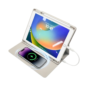 PU Leather Tablet Charging Case for iPad 11th 10th Gen 10.2 10.5 11