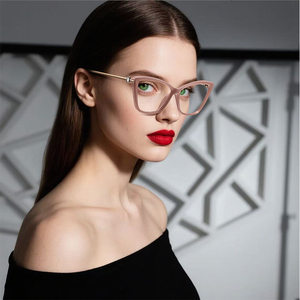 New TR Frame Metal Temples Women's High Quality Anti-blue Light Optical Frames