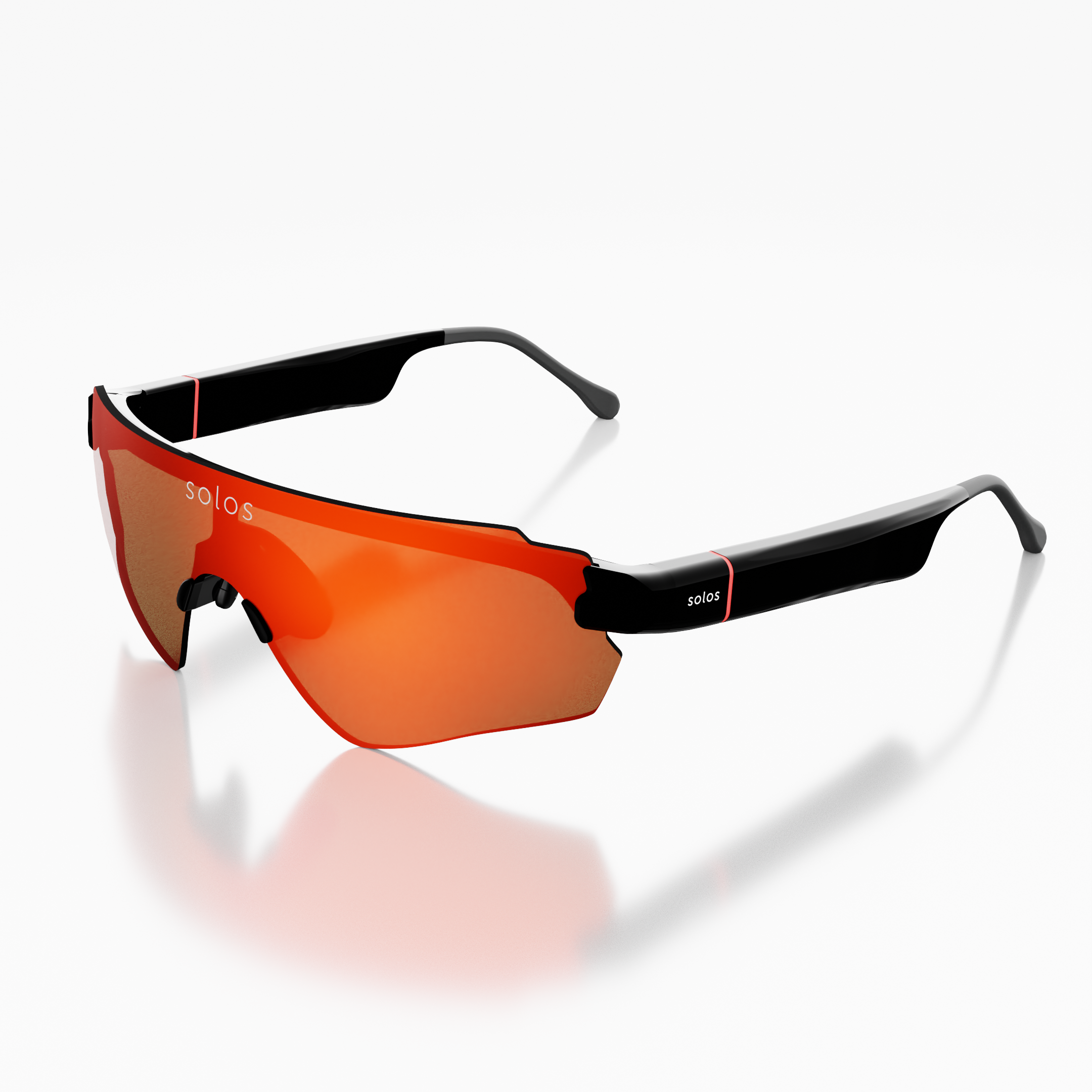 Sport frame with anti-blue lens for outdoor digital monitoring