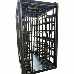 Custom Welded Steel Frame for Battery Swapping Cabinet Heavy Load Metal Support Rack Assembly