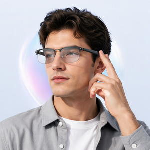Touch-enabled Smart Glasses PC Frame Magnetic Charging