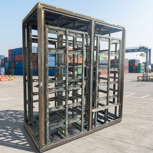 Custom Welded Steel Battery Swap Cabinet Frame Metal Fabrication Chassis for Battery Exchange Station